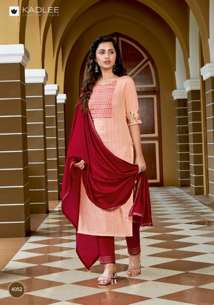 Kadlee Parampara Latest Fancy Designer Festive Wear Viscose Ready Made Collection
